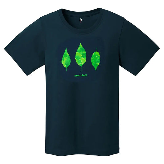 mont-bell: Pear Skin Cotton T Women's Tree Leaves