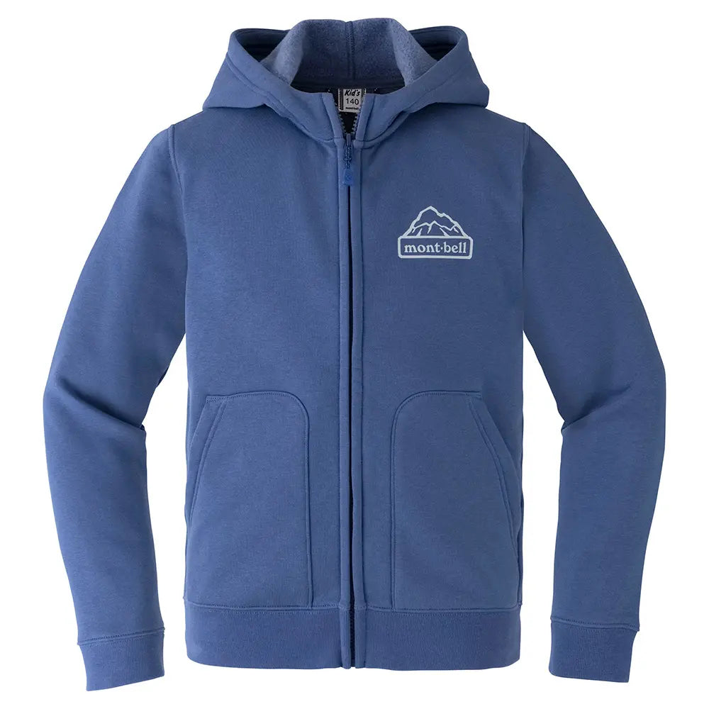 mont-bell: Cotton Full-Zip Hooded Sweatshirt Kid's 140 - 160