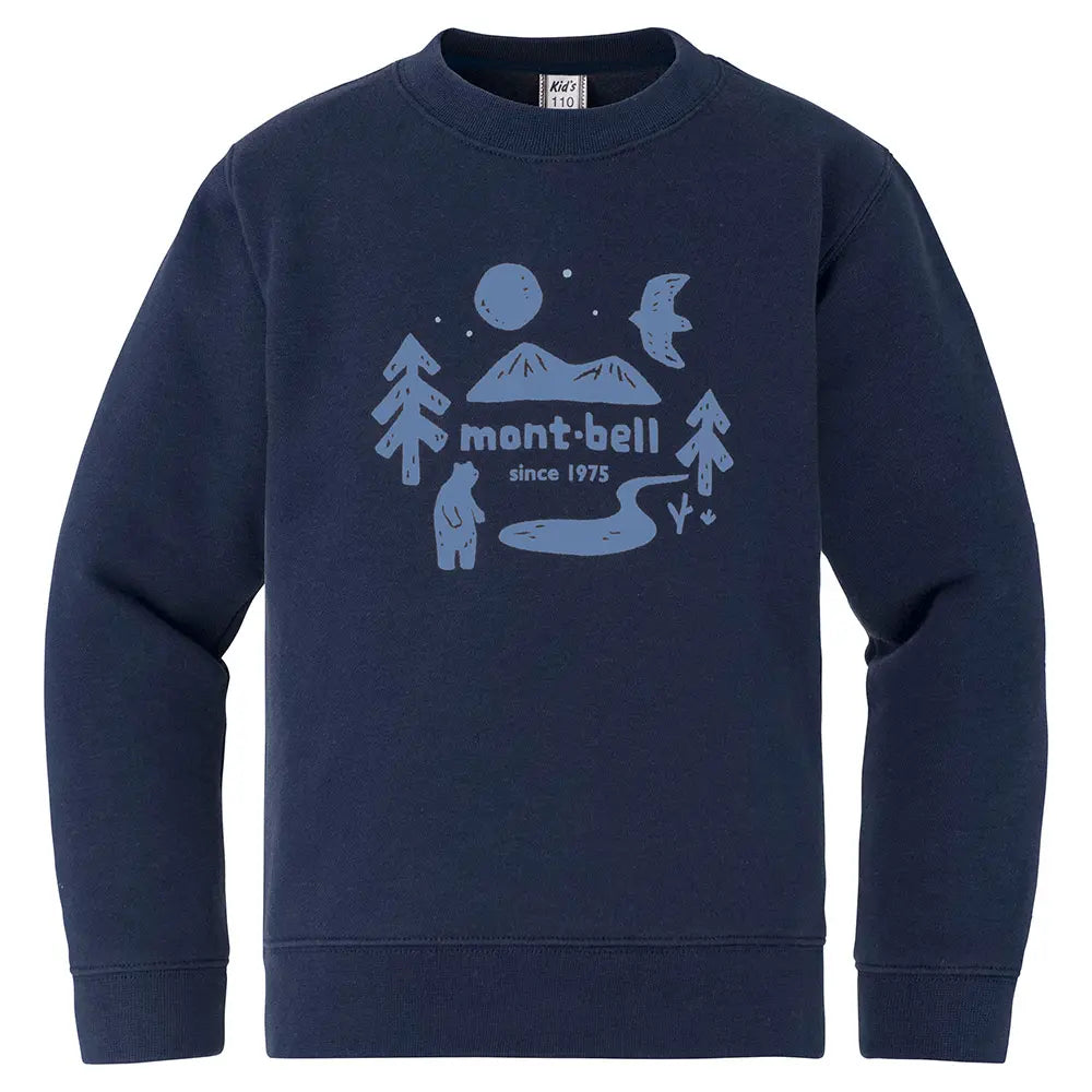 mont-bell: Cotton Sweatshirt Kid's #4 100 - 130