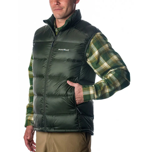 mont-bell: Alpine Light Down Vest Men's (US Size 美版尺寸)