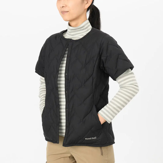 mont-bell: Superior Down Round Neck T Women's (US Size 美版尺寸)