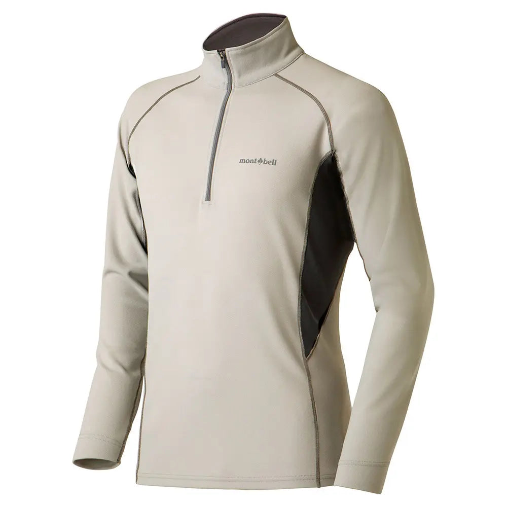 mont-bell: Wickron ZEO Thermal Long Sleeve Zip Shirt Men's (US Size 美版尺寸)