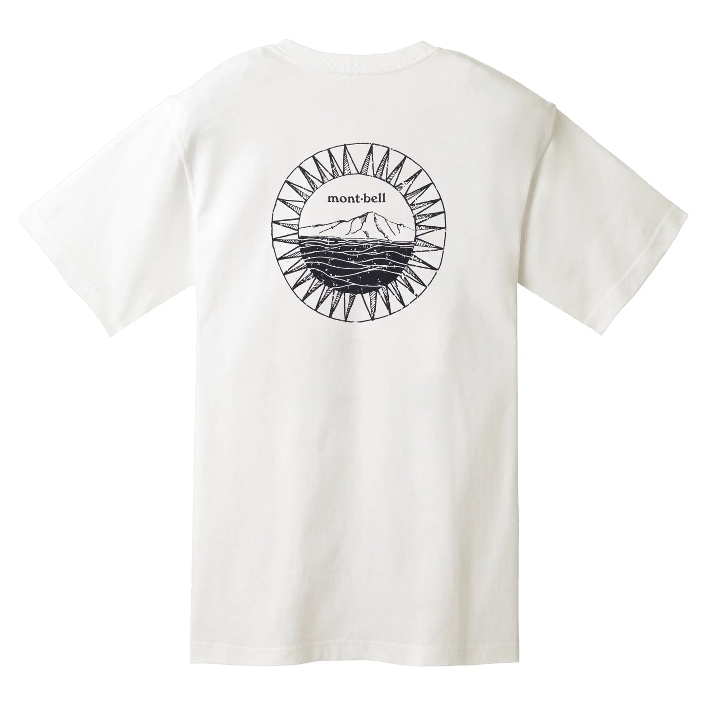 mont-bell: Pear Skin Cotton T Shimayama (US Size 美版尺寸)