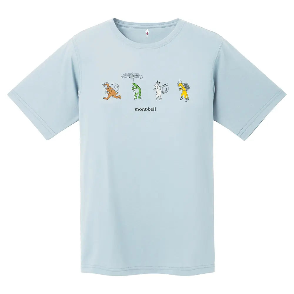 mont-bell: Wickron T Women's Scrolls of Camping Animals (US Size 美版尺寸)