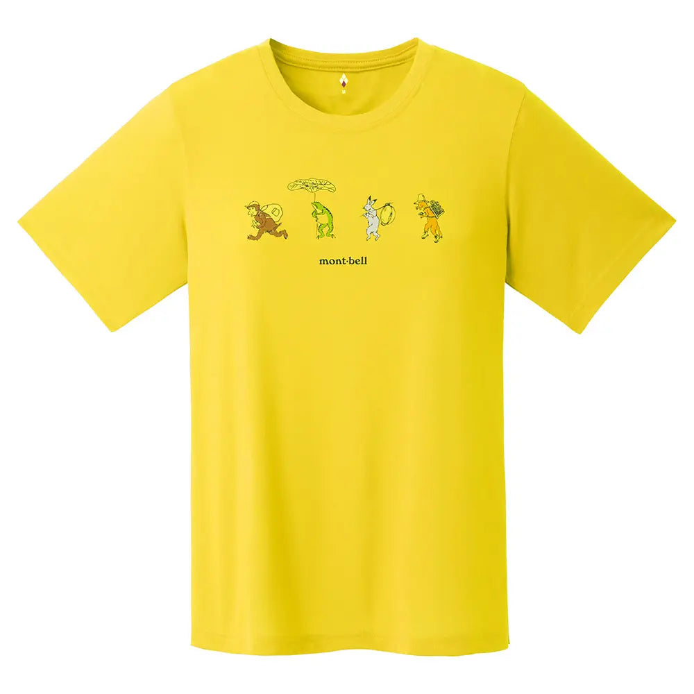 mont-bell: Wickron T Women's Scrolls of Camping Animals (US Size 美版尺寸)