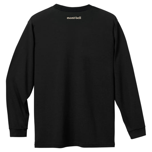 mont-bell: Wickron Long Sleeve T Monta Bear Face (US Size 美版尺寸)