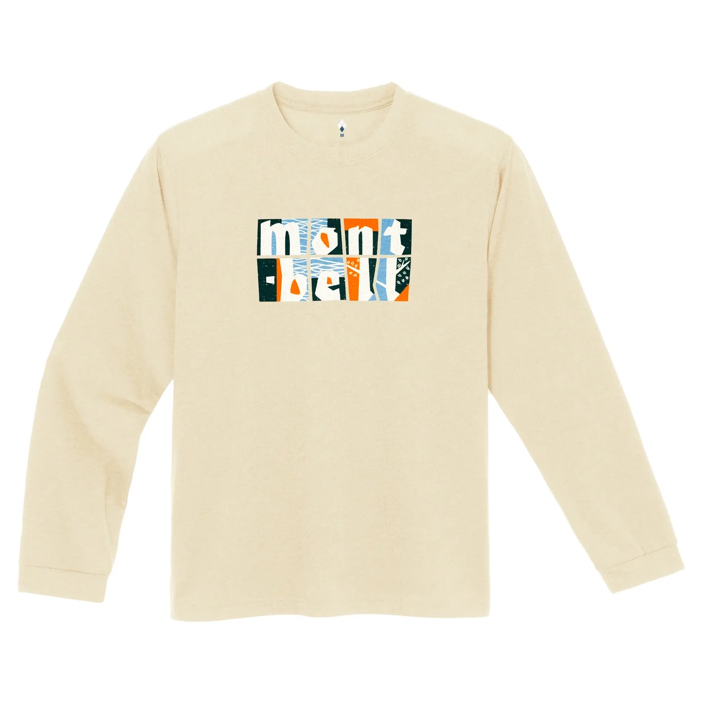 mont-bell: Wickron Long Sleeve T Lakeshore (US Size 美版尺寸)