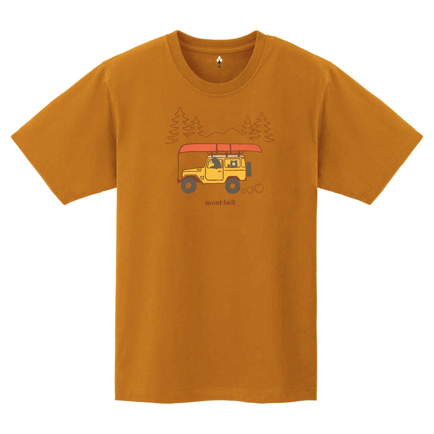 mont-bell: Pear Skin Cotton T Departure (US Size 美版尺寸)
