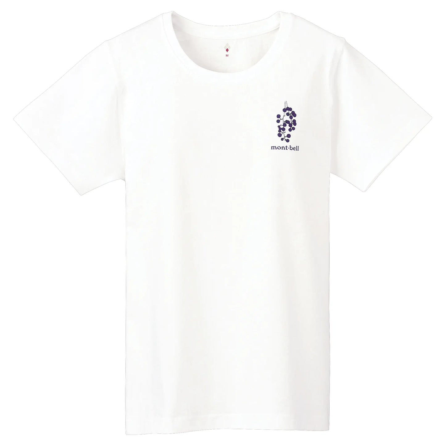 mont-bell: Pear Skin Cotton T Women's Wild Fruits of Japan (US Size 美版尺寸)