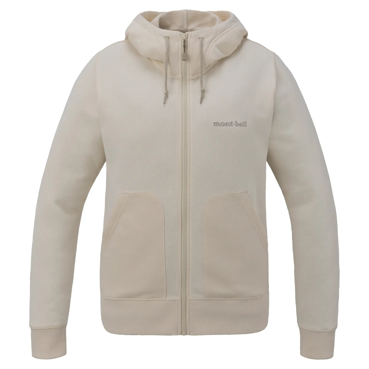 mont-bell: Cotton Lite Full-Zip Hooded Sweatshirt Women's (US Size 美版尺寸)