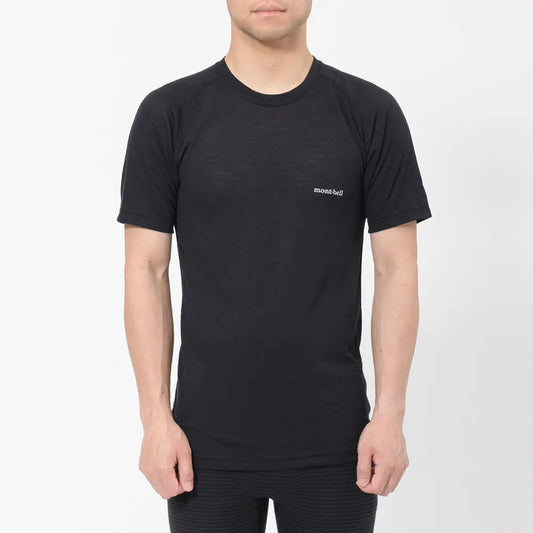 mont-bell: SUPER MERINO WOOL Light Weight T-Shirt Men's (US Size 美版尺寸)