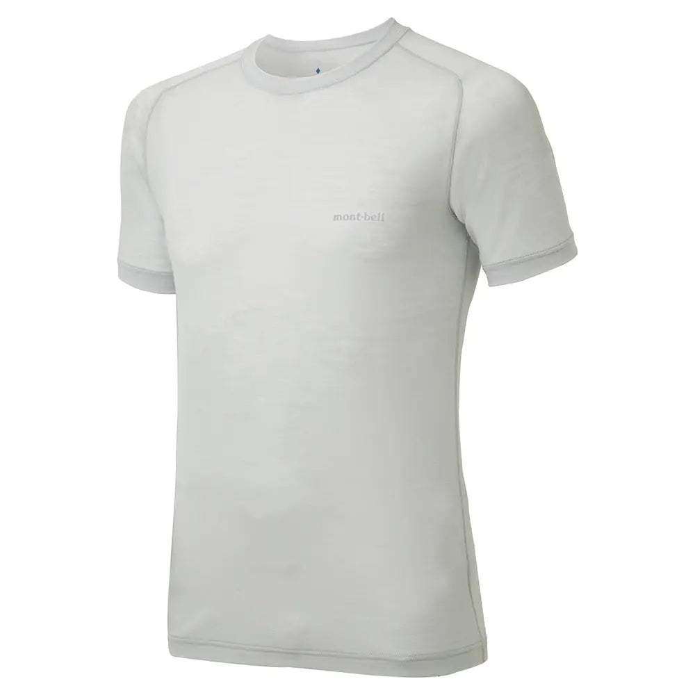 mont-bell: SUPER MERINO WOOL Light Weight T-Shirt Men's (US Size 美版尺寸)