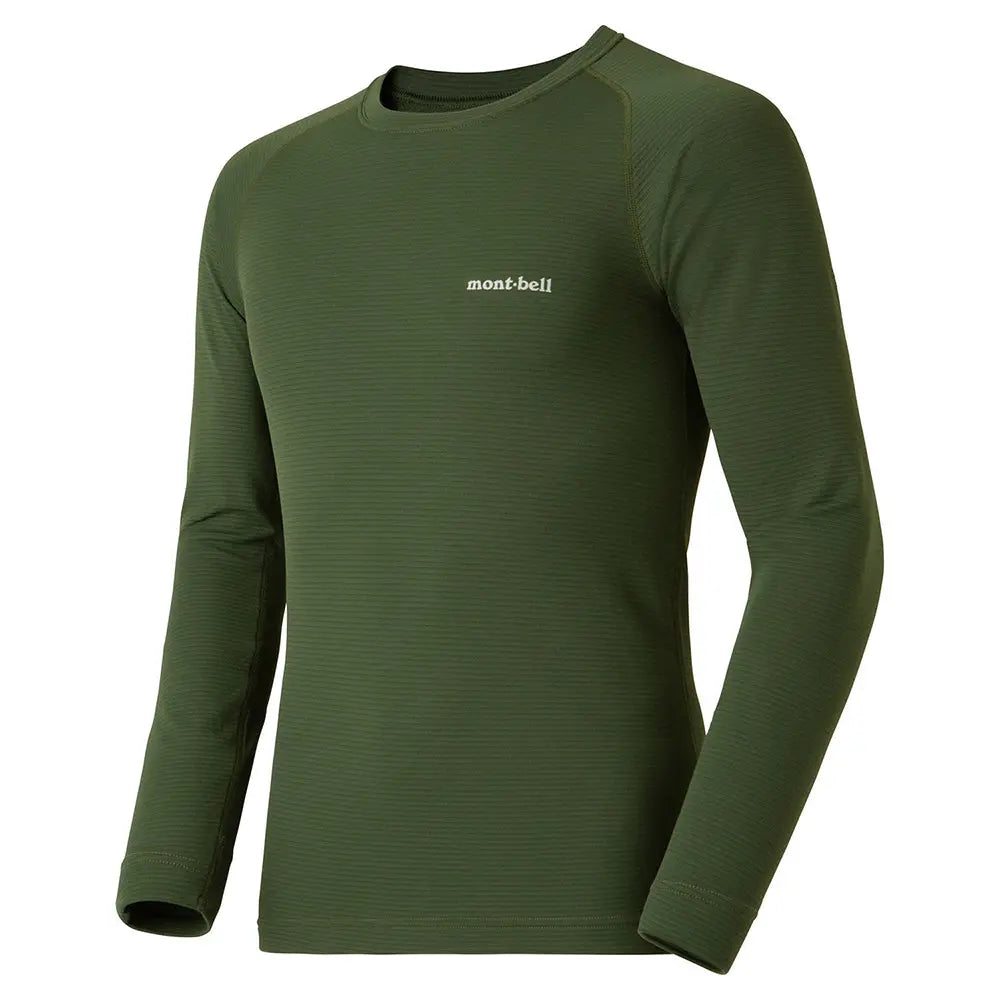 mont-bell: ZEO-LINE Middle Weight Round Neck Shirt Men's (US Size 美版尺寸)