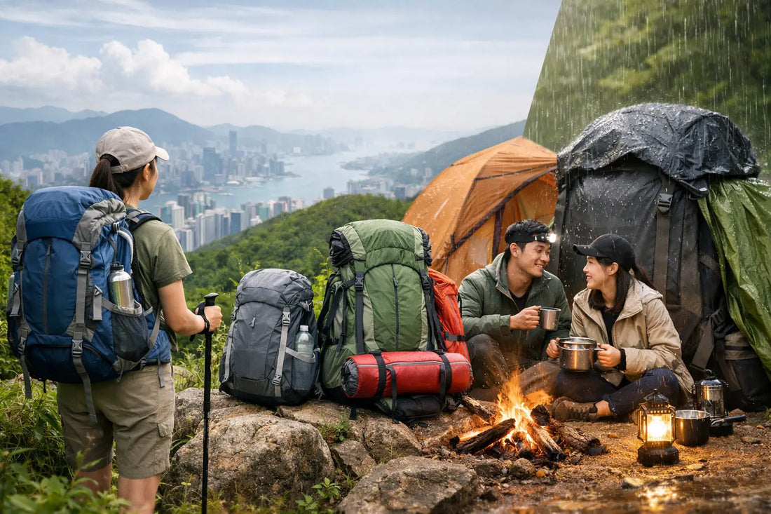 登山背囊點樣揀？由香港濕熱短線到過夜露營的容量、背負、收納與防雨取捨一次講清楚選購重點