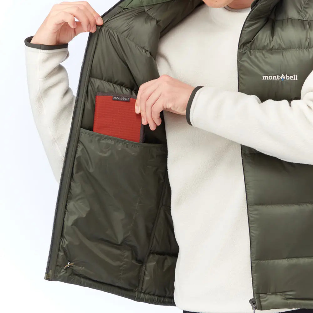 mont-bell: Light Alpine Down Vest Men's
