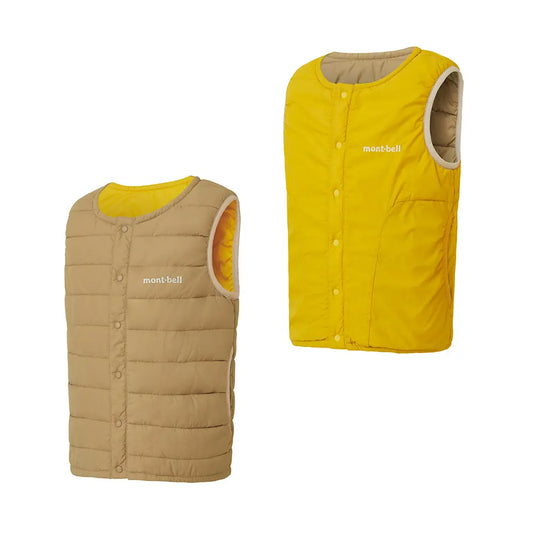 mont-bell: Thermawrap Round Neck Vest Kid's 100 - 130
