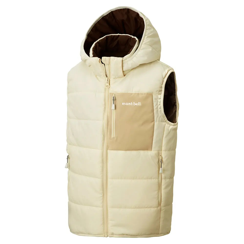 mont-bell: Thermaland Hooded Vest Kid's 140 - 160