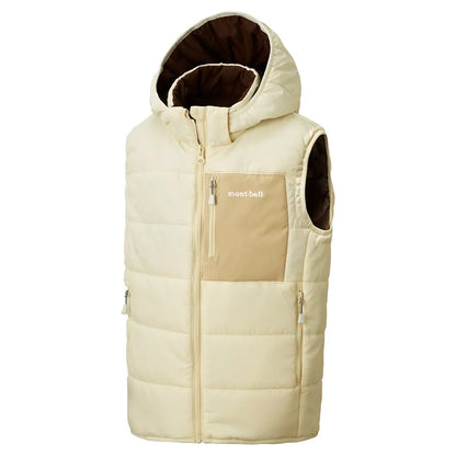 mont-bell: Thermaland Hooded Vest Kid's 140 - 160