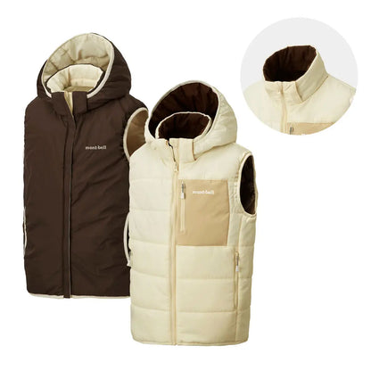 mont-bell: Thermaland Hooded Vest Kid's 140 - 160