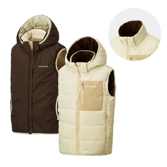 mont-bell: Thermaland Hooded Vest Kid's 140 - 160