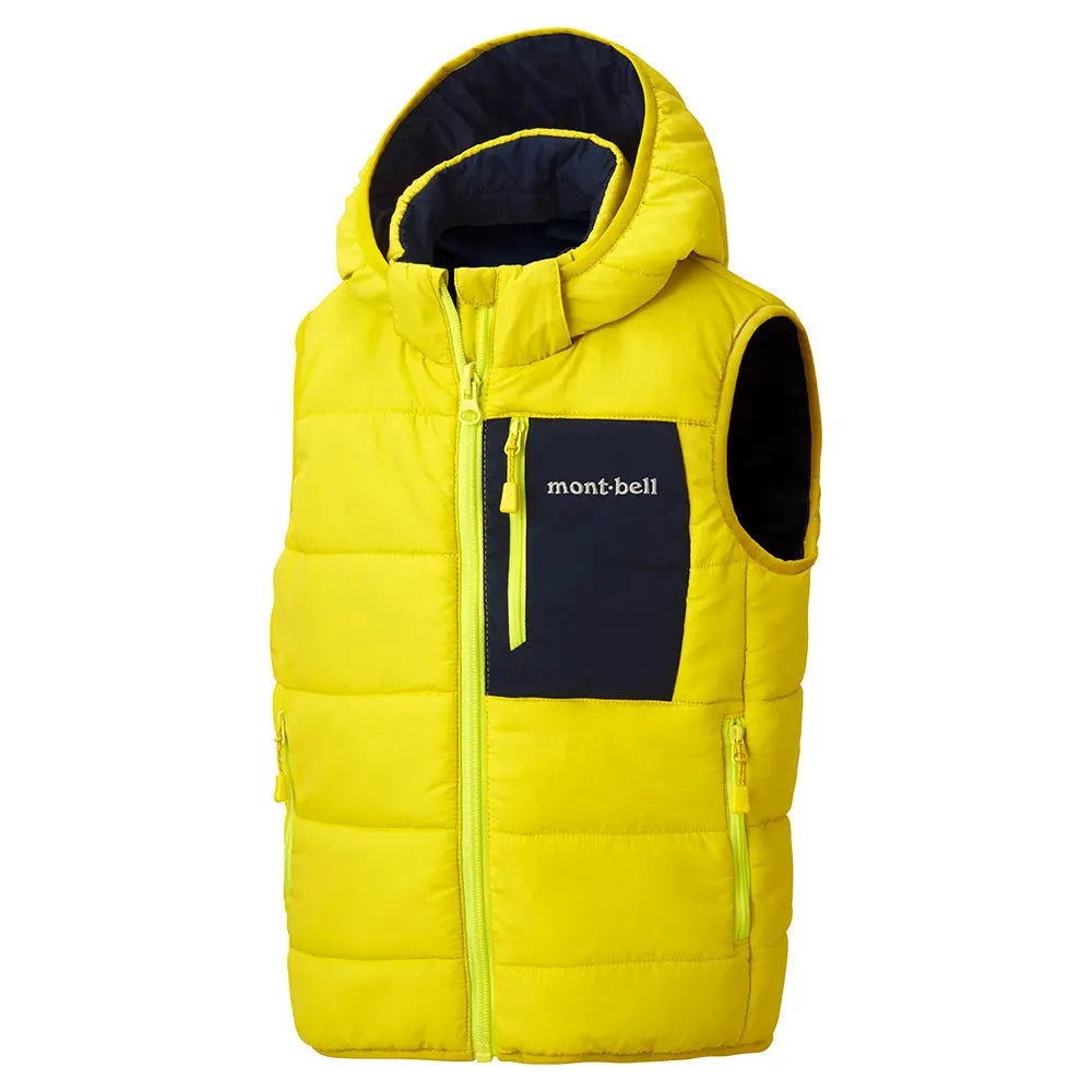 mont-bell: Thermaland Hooded Vest Kid's 100 - 130