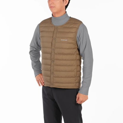 mont-bell: Superior Down Round Neck Vest Men's