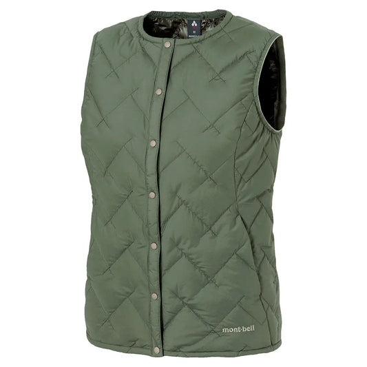 mont-bell: Superior Down Round Neck Vest Women's