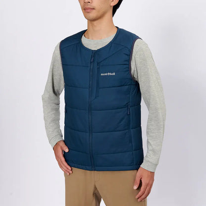 mont-bell: U.L. Thermawrap Round Neck Vest Men's