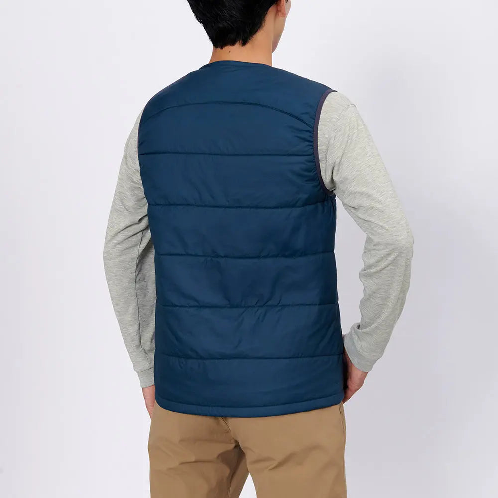 mont-bell: U.L. Thermawrap Round Neck Vest Men's