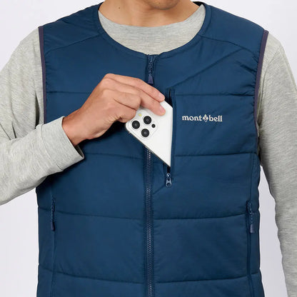 mont-bell: U.L. Thermawrap Round Neck Vest Men's