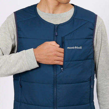 mont-bell: U.L. Thermawrap Round Neck Vest Men's