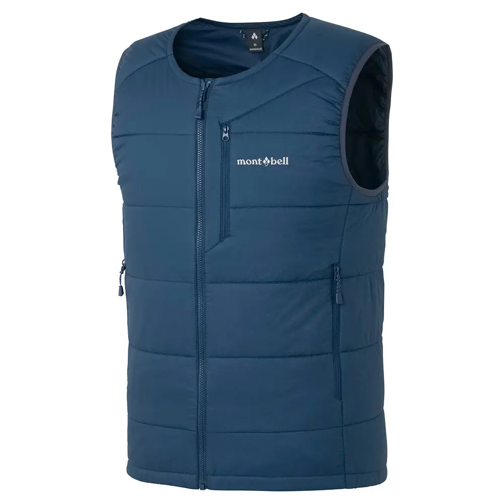 mont-bell: U.L. Thermawrap Round Neck Vest Men's