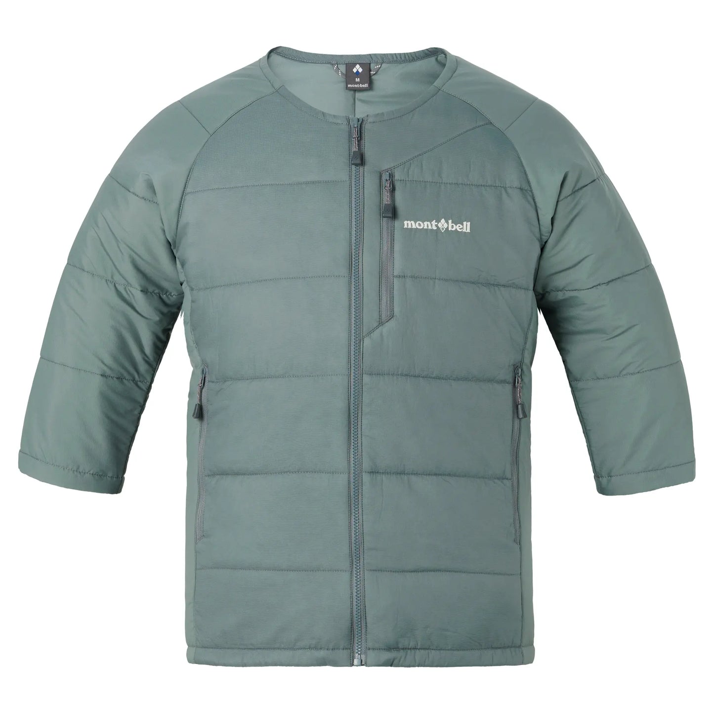mont-bell: U.L. Thermawrap Round Neck 3/4-Sleeve Jacket