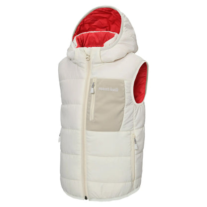 mont-bell: Thermaland Hooded Vest Kid's 100-130
