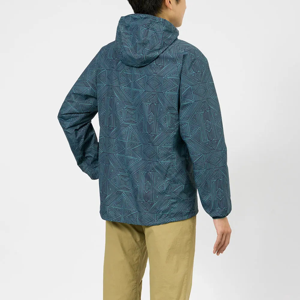 mont-bell: Wind Blast Print Hooded Jacket Men's