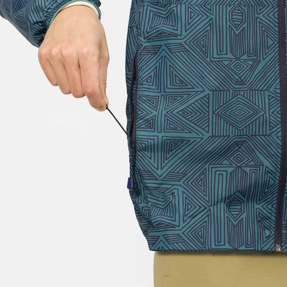 mont-bell: Wind Blast Print Hooded Jacket Men's