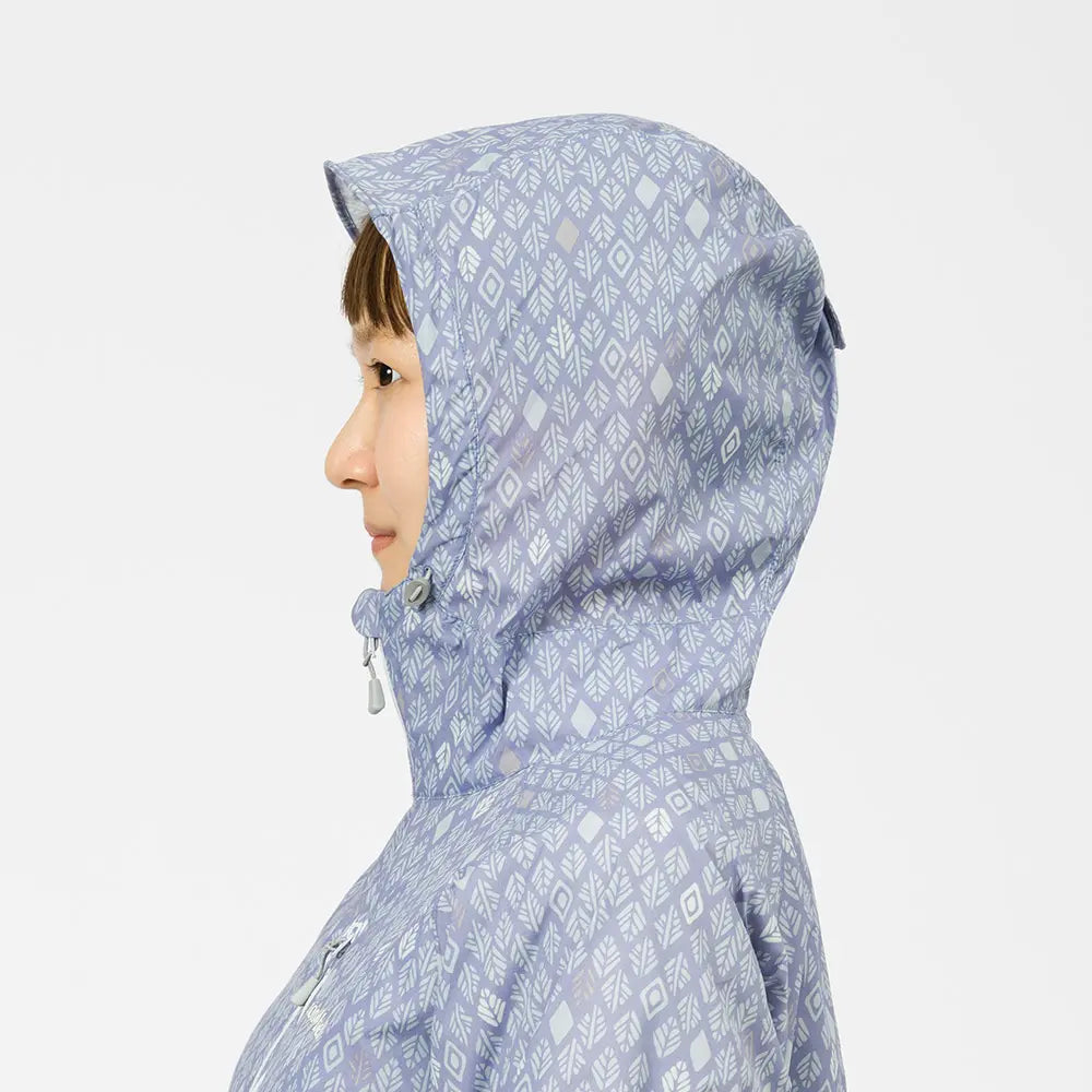 mont-bell: Wind Blast Print Hooded Jacket Women's