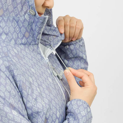 mont-bell: Wind Blast Print Hooded Jacket Women's