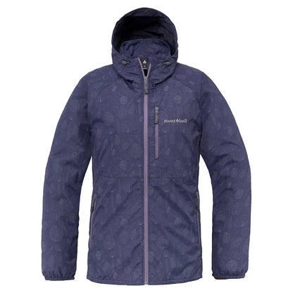 mont-bell: Wind Blast Print Hooded Jacket Women's