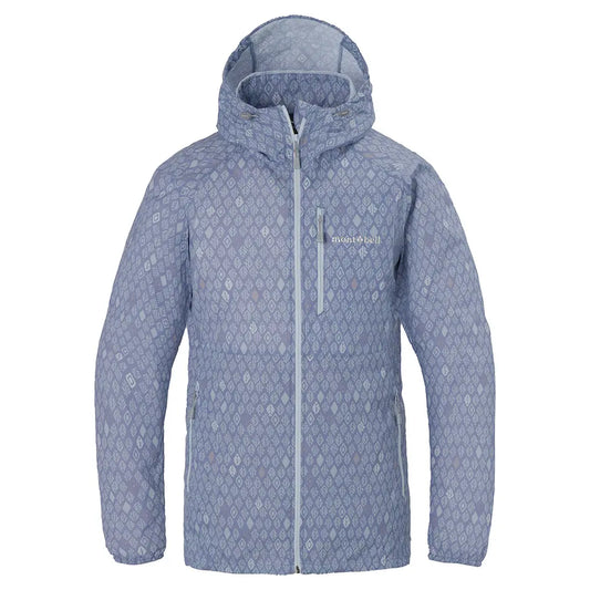 mont-bell: Wind Blast Print Hooded Jacket Women's