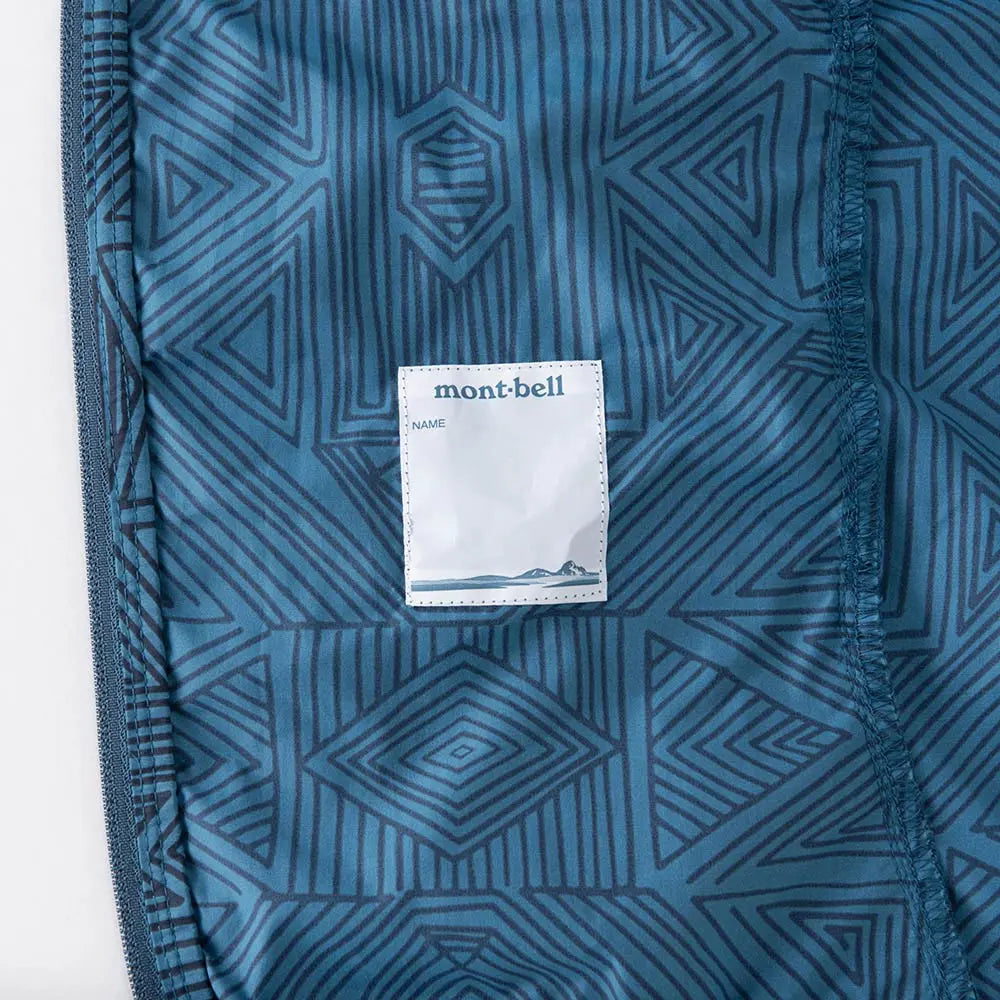 mont-bell: Wind Blast Print Hooded Jacket Kid's 140 - 160