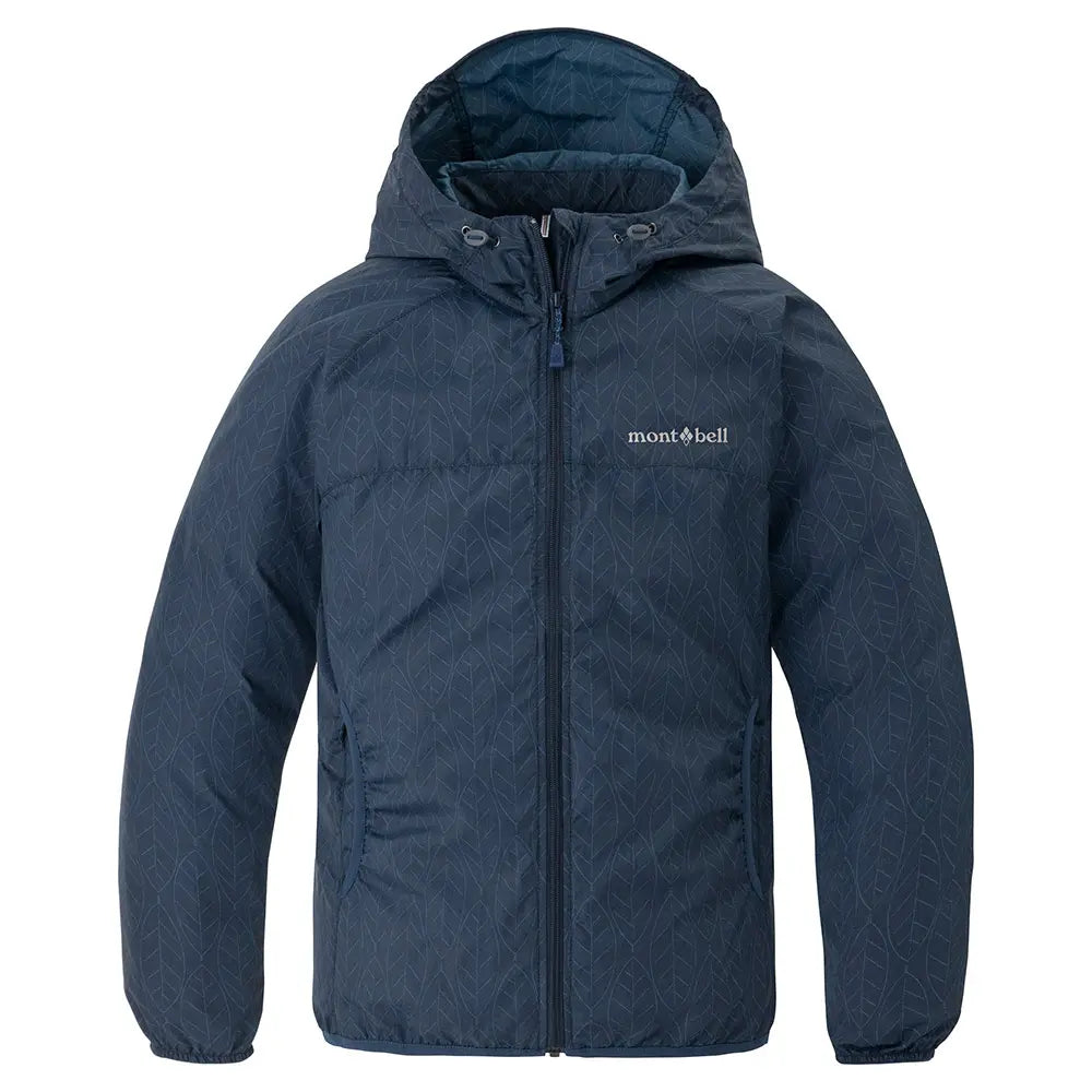 mont-bell: Wind Blast Print Hooded Jacket Kid's 140 - 160