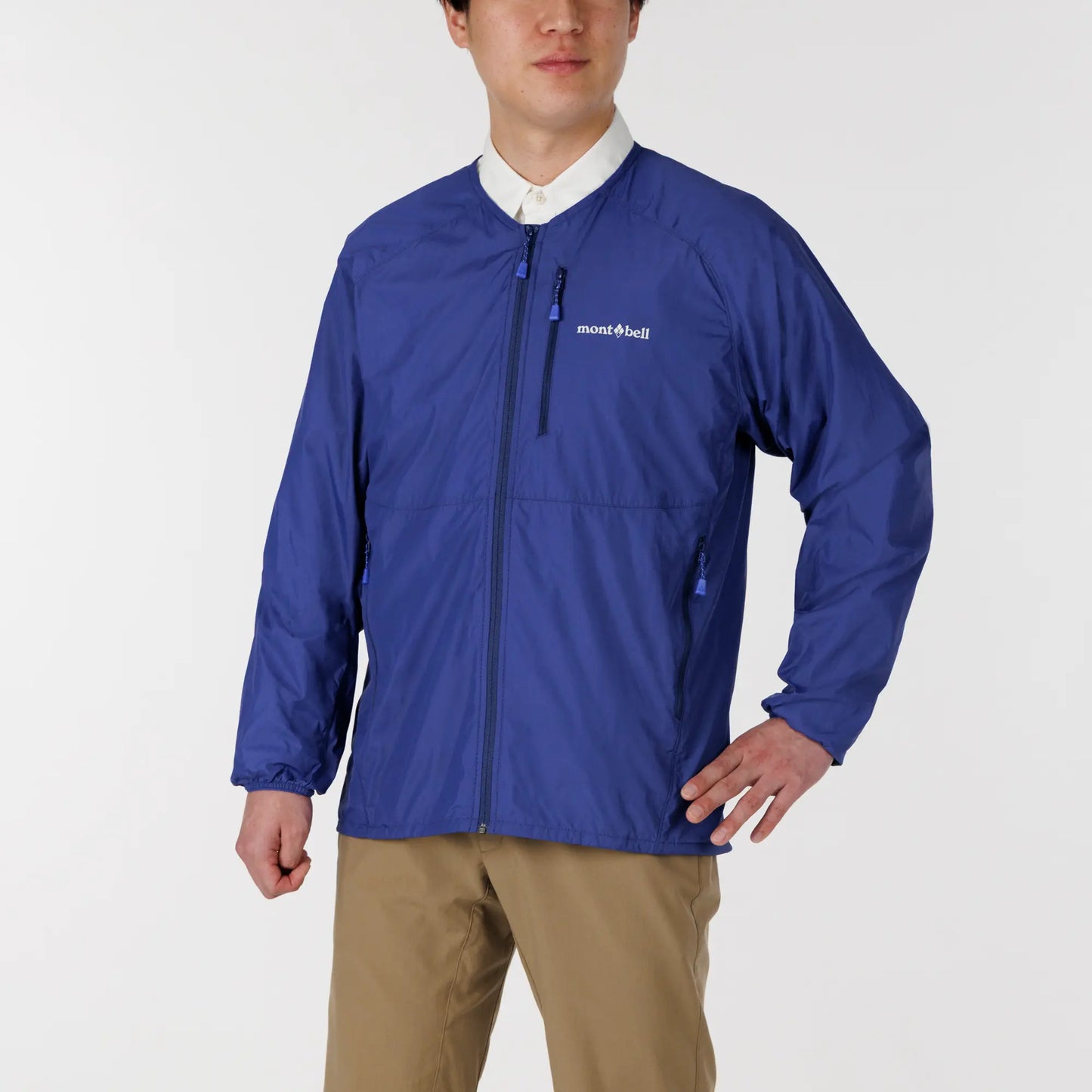 mont-bell: Wind Blast V-Neck Jacket Men's
