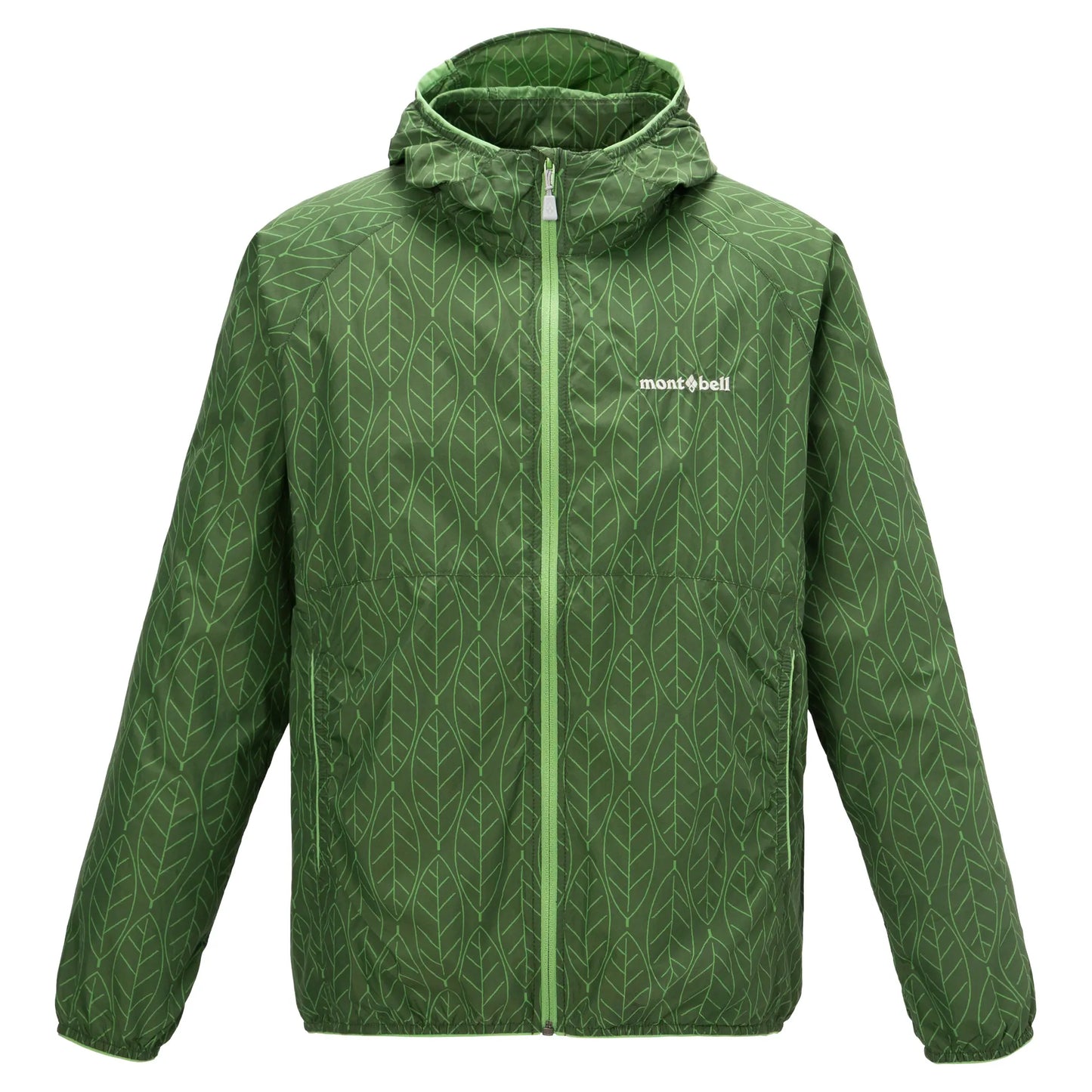 mont-bell: Wind Blast Print Hooded Jacket Kid's 140-160