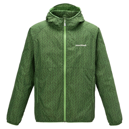 mont-bell: Wind Blast Print Hooded Jacket Kid's 140-160