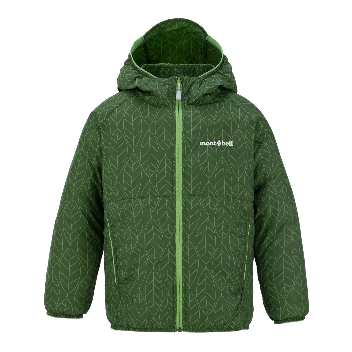 mont-bell: Wind Blast Print Hooded Jacket Kid's 100-130