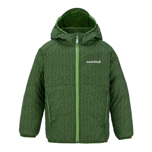 mont-bell: Wind Blast Print Hooded Jacket Kid's 100-130