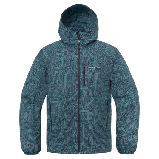 mont-bell: Wind Blast Print Hooded Jacket Men's