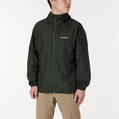 mont-bell: Wind Blast Print Hooded Jacket Men's