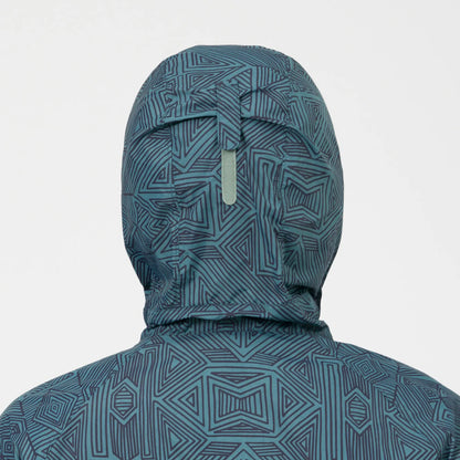 mont-bell: Wind Blast Print Hooded Jacket Men's